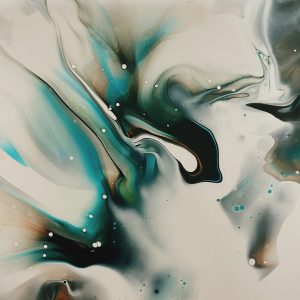 white and black water splash